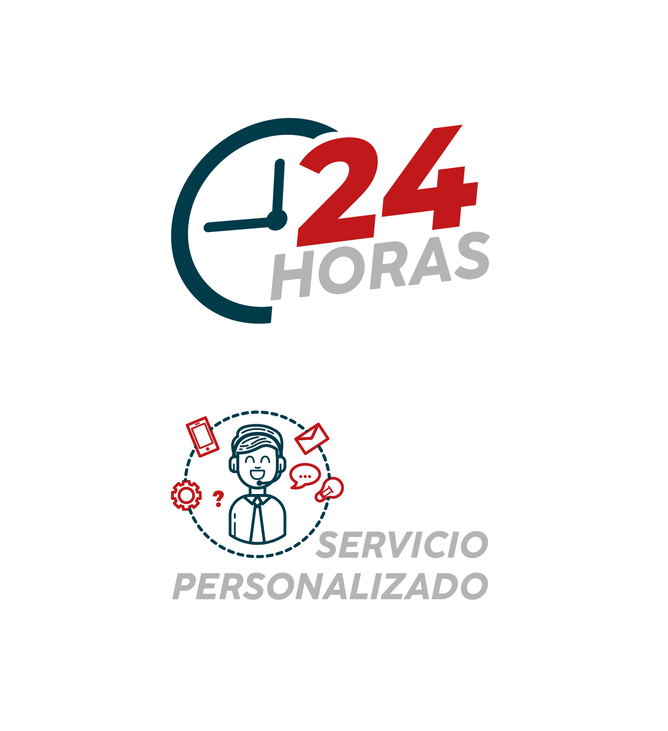 servicio personalizado y 24horas